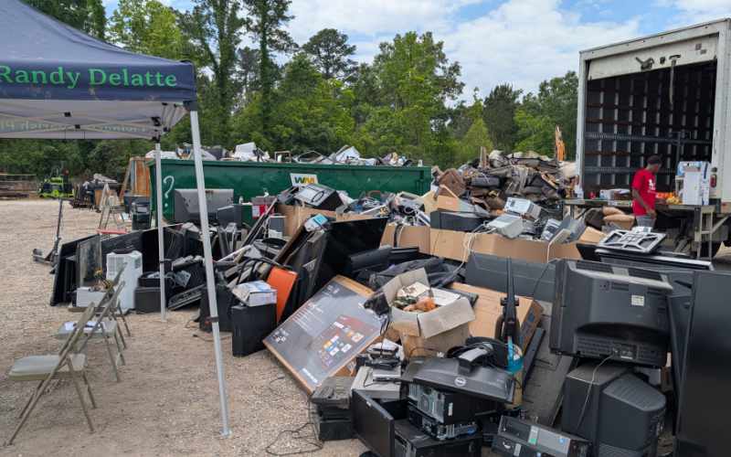 Over 9,000 Pounds Saved: A Successful Livingston Parish Free Dump Day