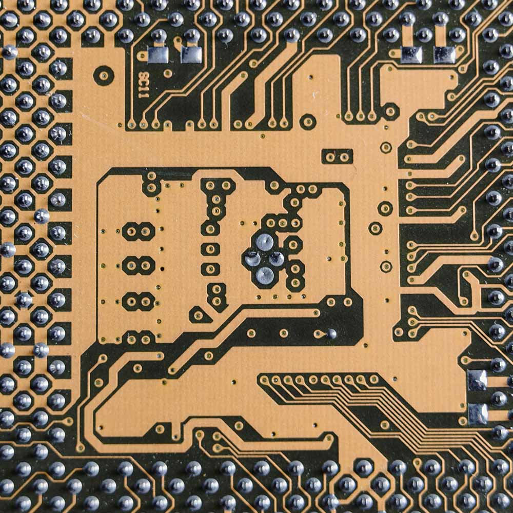 Close-up of a circuit board